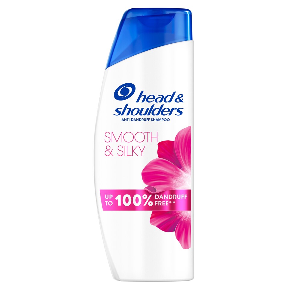 image 1 of Head & Shoulders Smooth & Silky Anti Dandruff Shampoo 250ml for Daily Use. Clean Feeling