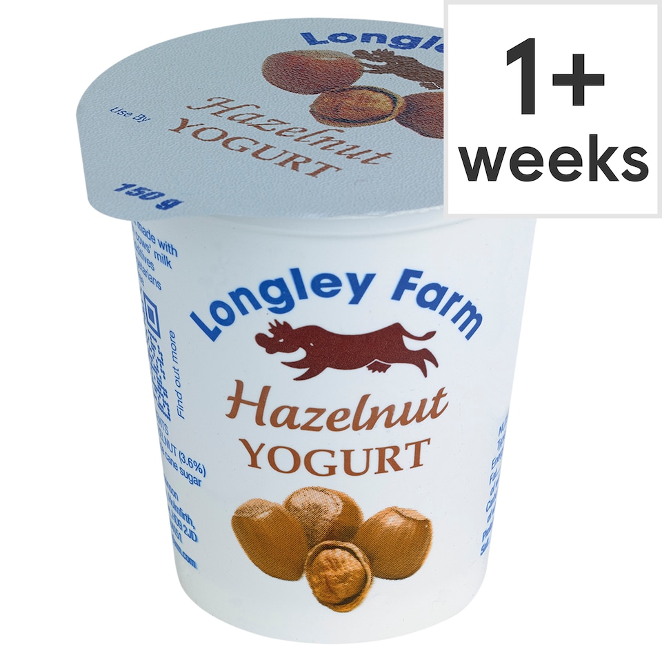 Longley Farm Hazelnut Yogurt 150g 