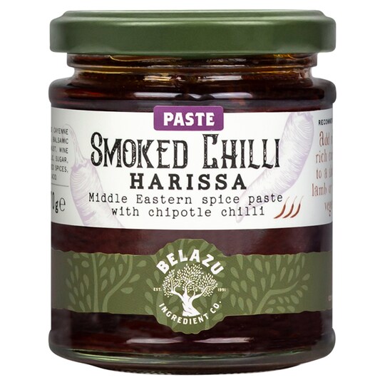 Belazu Smoked Chilli Harissa Paste 130G Tesco Groceries