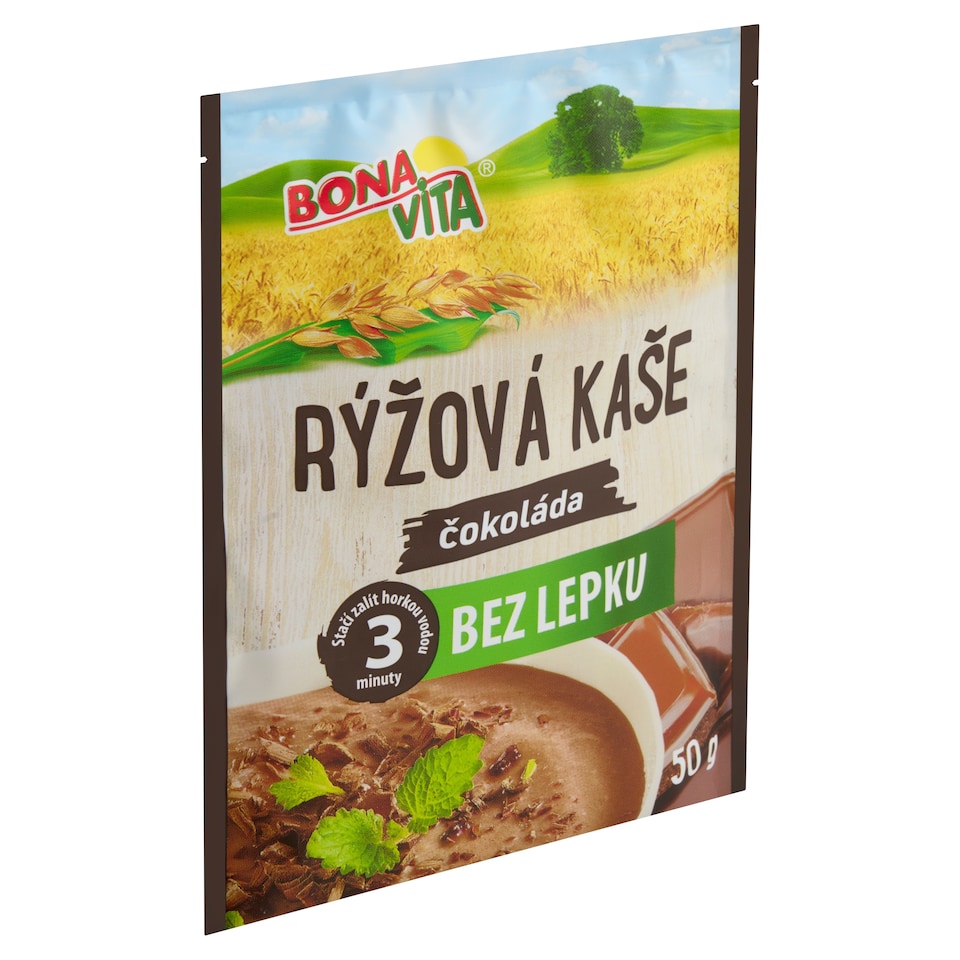 obrázok 1 z Bona Vita Bezgluténová ryžová kaša čokoláda 50 g