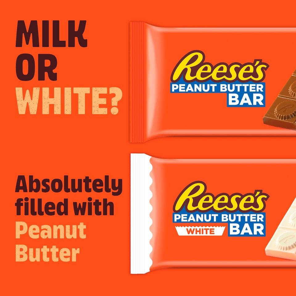 image 1 of Reese's Peanut Butter Milk Chocolate Bar 90g