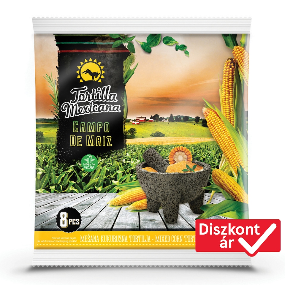 Tortilla Mexicana Campo de Maiz 320 g