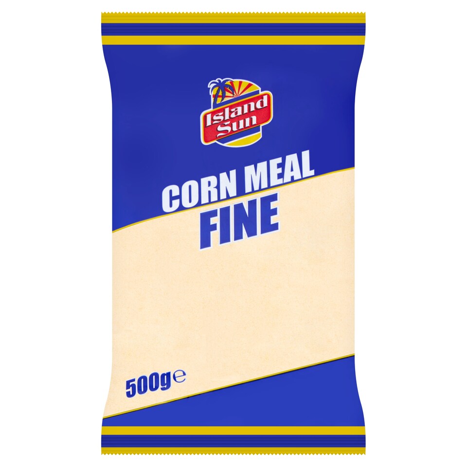 ISLAND SUN FINE CORNMEAL 500G