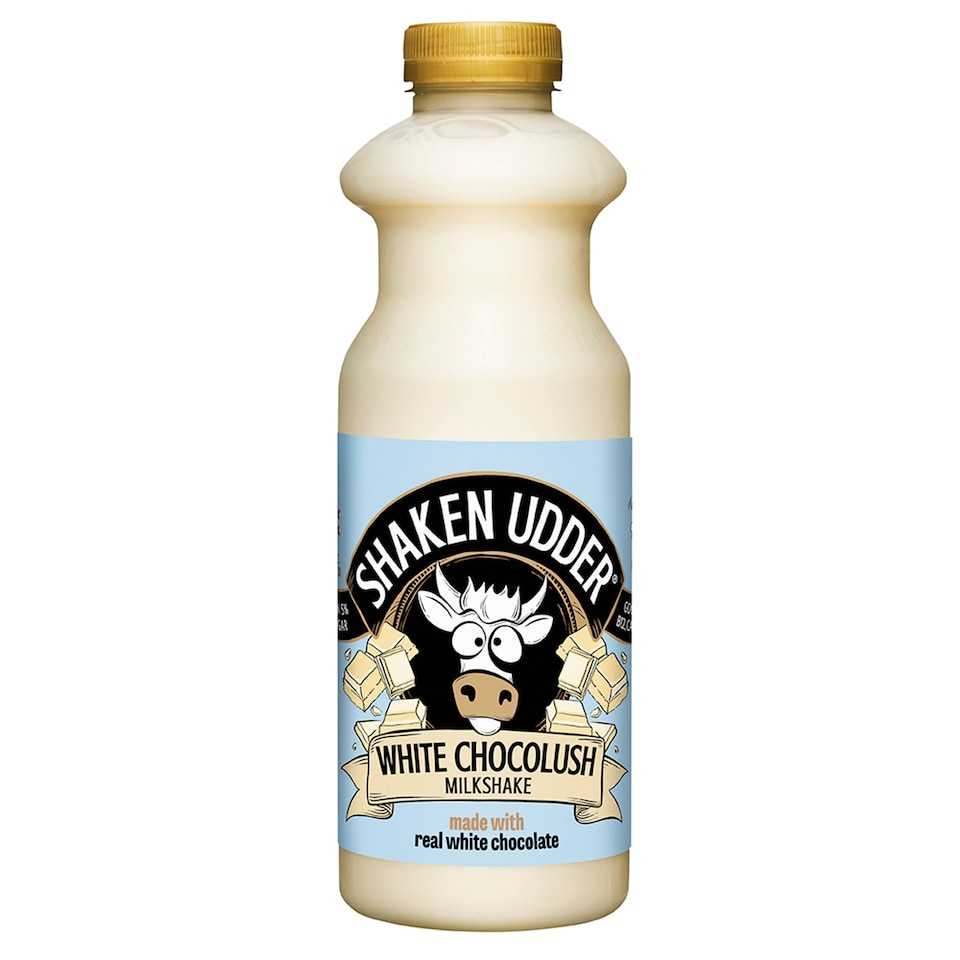 image 1 of Shaken Udder White Chocolush Milkshake 750ml