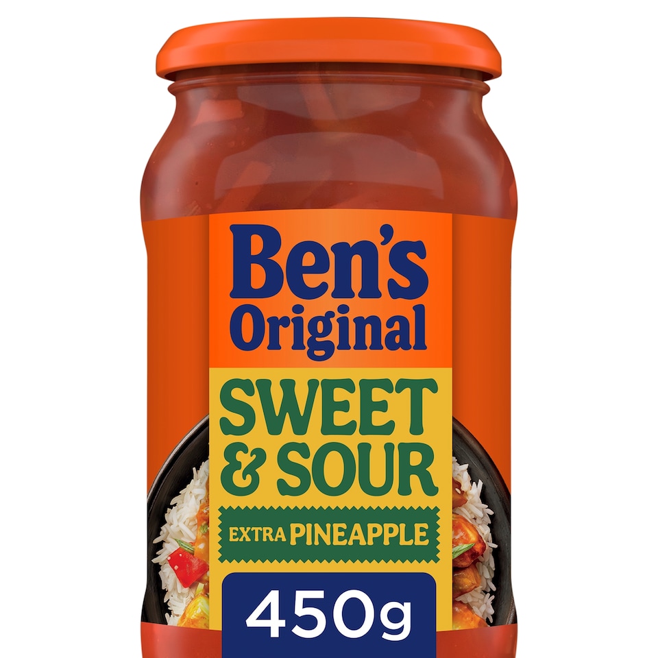 image 1 of Bens Original Sweet & Sour Extra Pineapple Sauce 450G