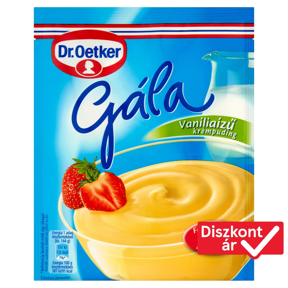 Dr. Oetker Gála Vanilla Flavoured Cream Pudding Powder 78 g