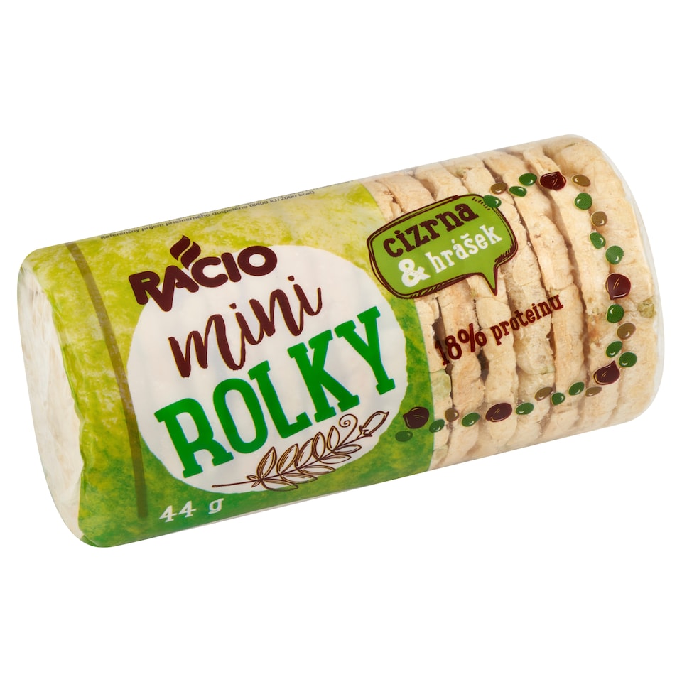 Racio Mini Chickpea and Pea Rolls 44g