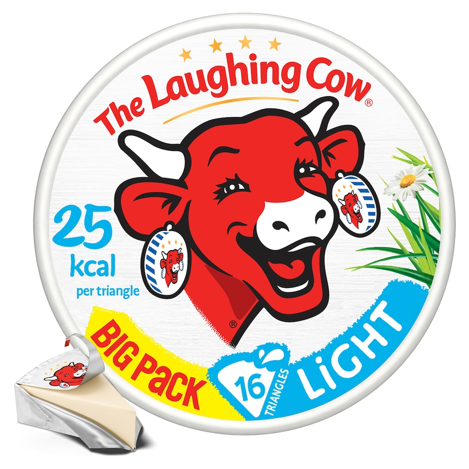 image 1 of The Laughing Cow Light Cheese Spread 16 Triangles 267g