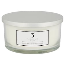 F&F Home Timeless Multi Wick Candle - Mandarin, Lime & Basil 700g