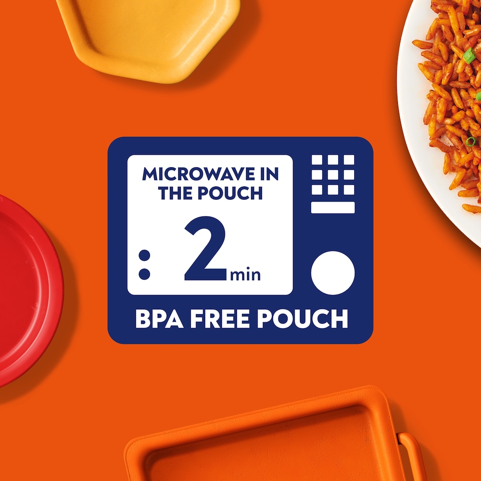 image 1 of Ben's Original Smokey BBQ Microwave Rice 220g