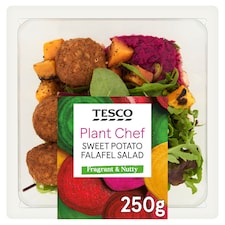 Tesco Plant Chef Sweet Potato Falafel Salad 250g