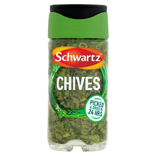 Schwartz Chives 1G Jar Tesco Groceries