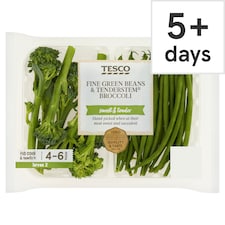 Tesco Fine Beans & Tenderstem Broccoli 190g