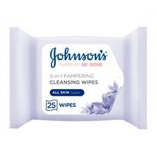 Johnson's Face Care Pampering Wipes 25