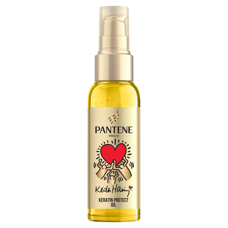 Pantene Pro-V Pantene x Keith Haring különleges művészkiadás Intensive Repair hajápoló olaj 100ml  1. kép