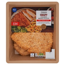 Tesco Crispy Chicken Breast Fillets 350g