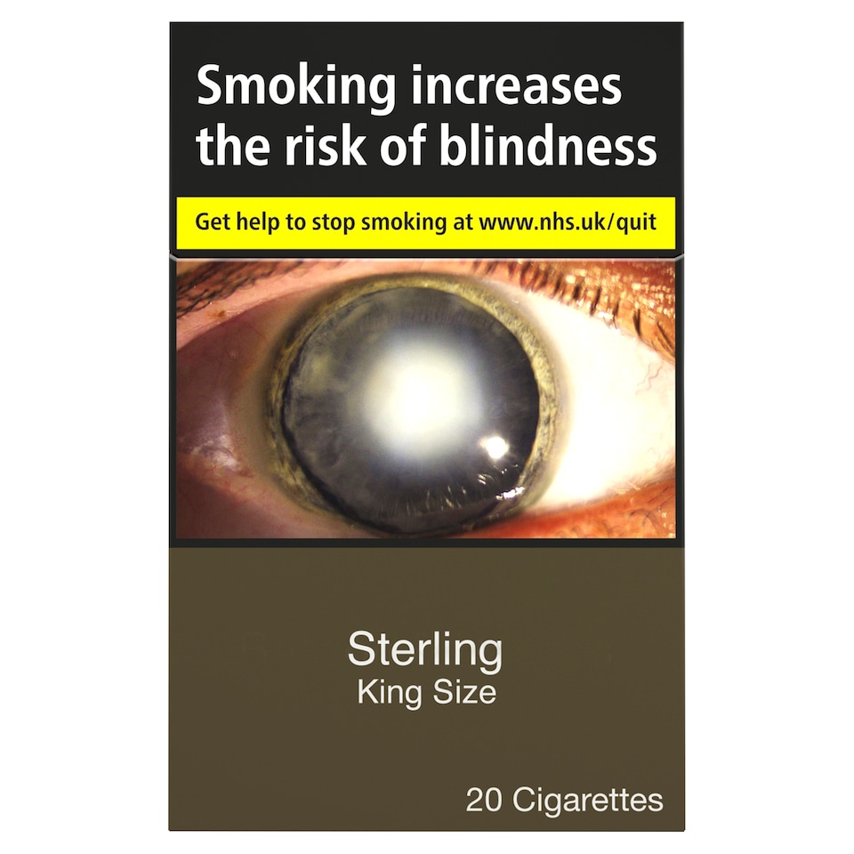 Sterling King Size Cigarettes 20 Pack