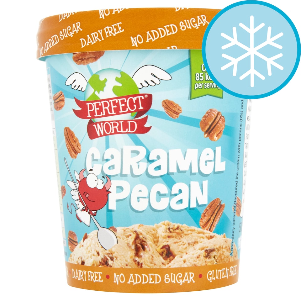 Perfect World Caramel & Pecan Ice Cream 500Ml