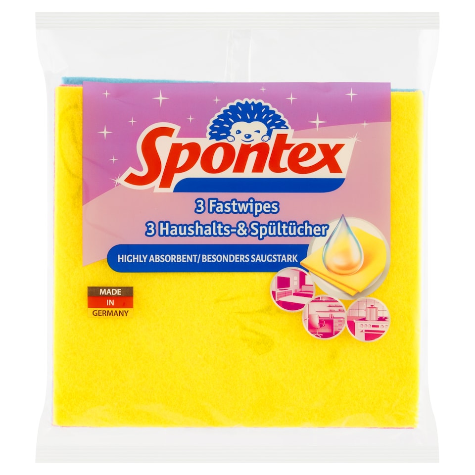 obrázok 1 z Spontex Fastwipes viacúčelová utierka 3 ks