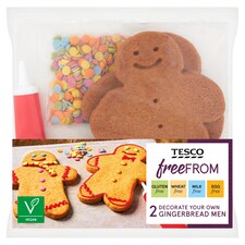 Tesco Free From Gingerbread Kit 134G