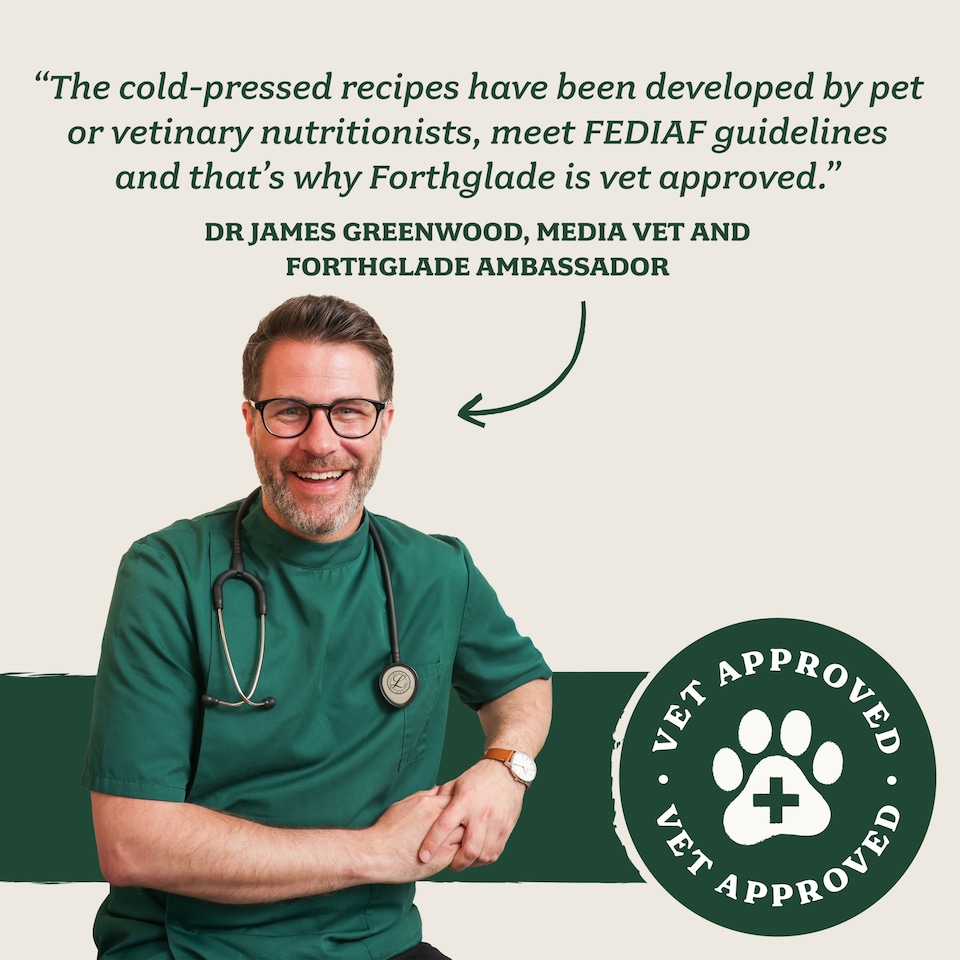 image 1 of Forthglade Coldpressed Grain Free Duck dog Food 2kg