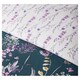 image 2 of Tesco WWF Green Floral Duvet Set Double