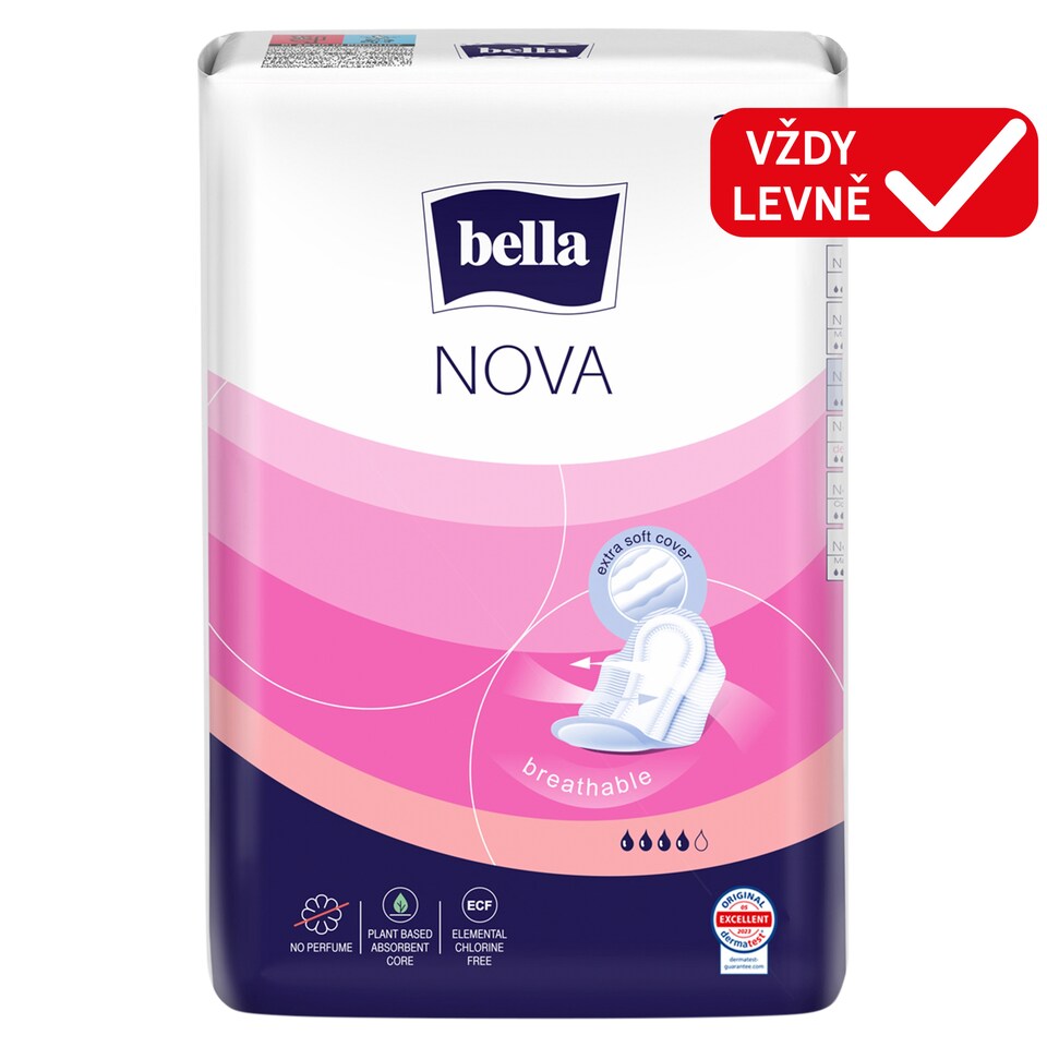 Bella Nova Sanitary Pads with Wings 20 pcs