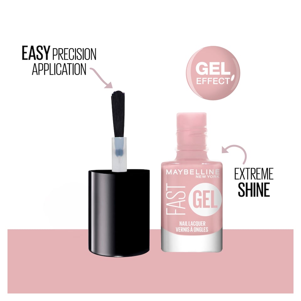 image 1 of Maybelline Fast Gel Nail Lacquer Nude Flush 6.7Ml