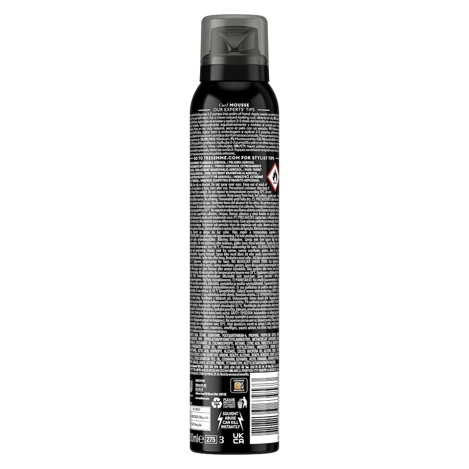 image 1 of Tresemme Curl Mousse 200Ml