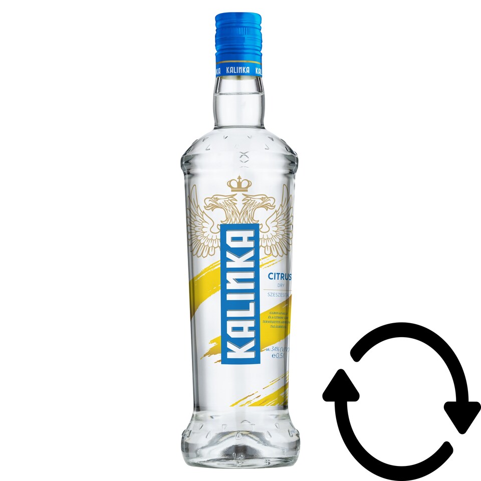 image 1 of Kalinka Citrus Dry Spirits 34,5% 0,5 l 
