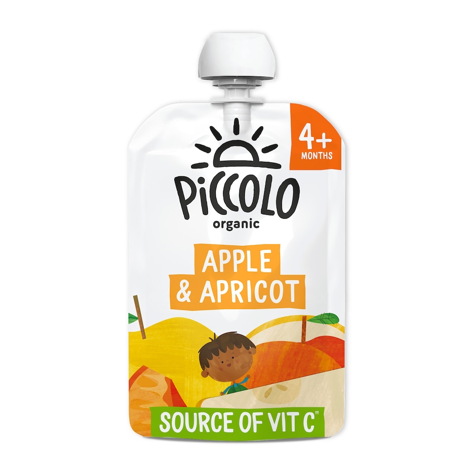 Piccolo Organic Apple & Apricot 100g