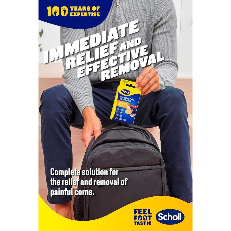 image 1 of Scholl Complete Corn Treatment and Removal Kit for Foot Care