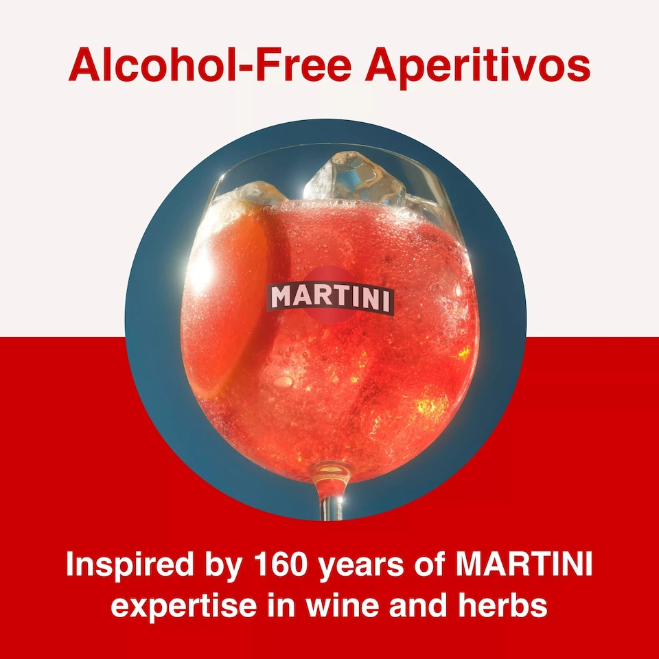 image 1 of Martini Vibrante Non-Alcoholic Aperitif 750Ml