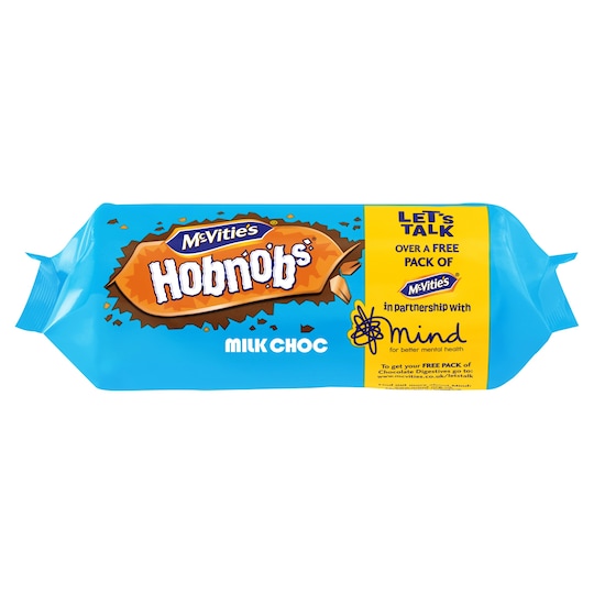 Mcvities Chocolate Hobnobs 262G Tesco Groceries