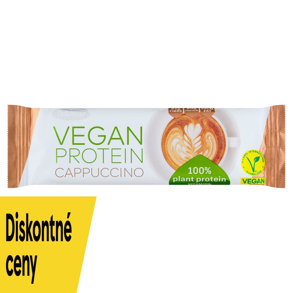 obrázok 1 z Tekmar Proteínová tyčinka v tmavej kakaovej poleve s príchuťou cappuccino 40 g