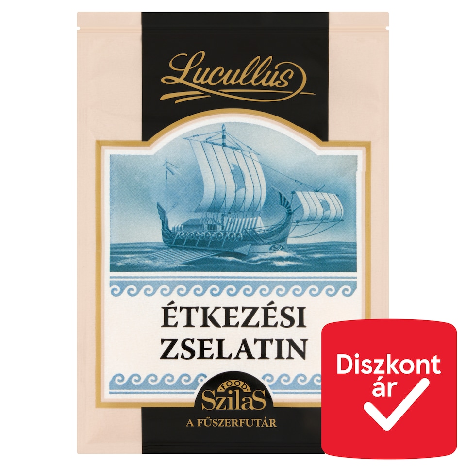 Lucullus étkezési zselatin 15 g