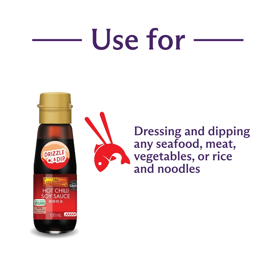 image 1 of Lee Kum Kee Hot Chilli Soy Sauce 120Ml