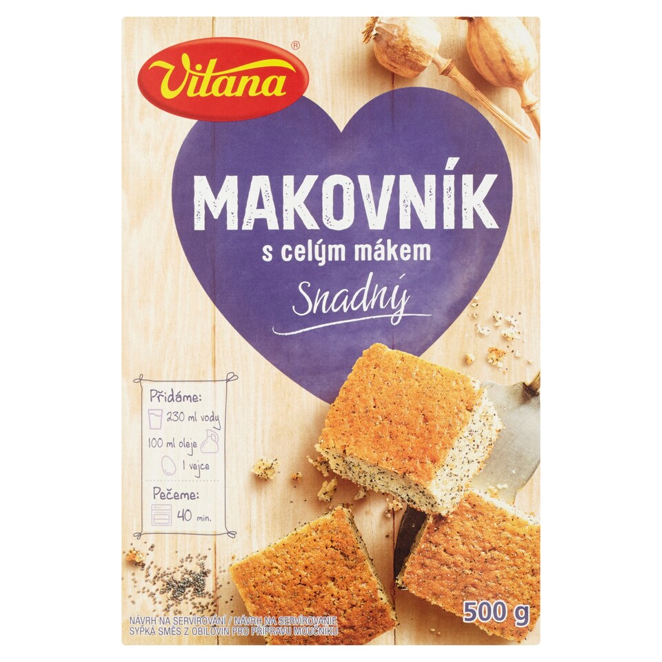 Obrázek 1 pro produkt Vitana Makovník 500g