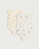 image 1 of F&F Baby 2-Pack Pure Cotton Fruit Print Rompers in White