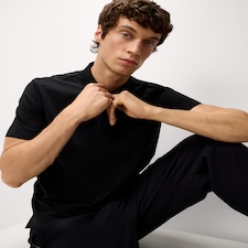 F&F Active ULTRAMOVE Golf Polo Shirt in Black