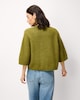 image 3 of F&F Knitted 3/4 Sleeve Cardigan in Olive