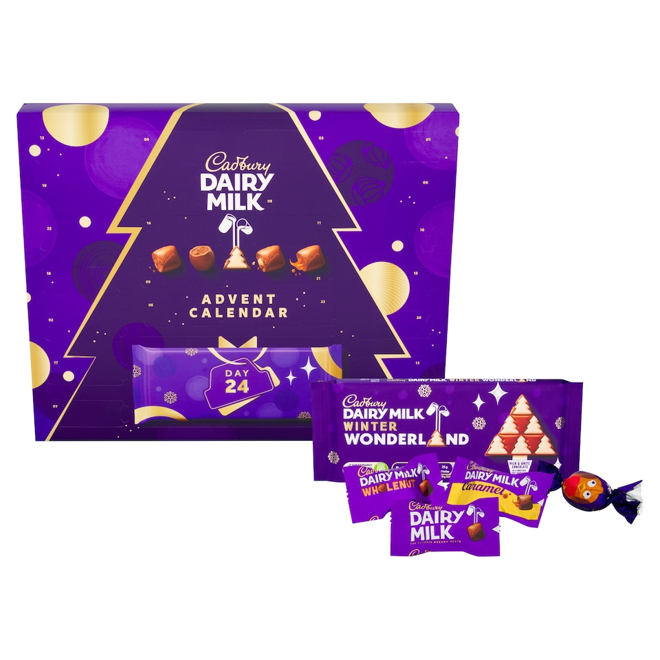image 1 of Cadbury Dairy Milk Advent Calendar 348G
