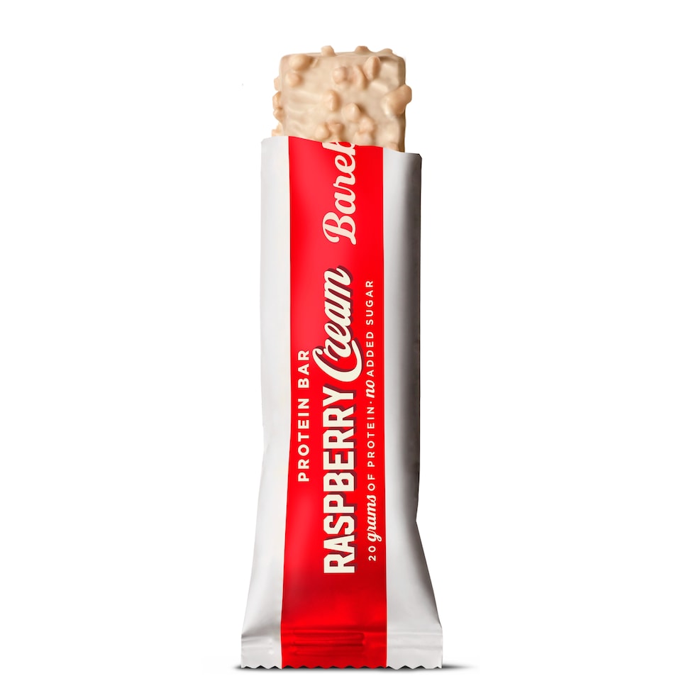 image 1 of Barebells Protein Bar Raspberry Cream 55g