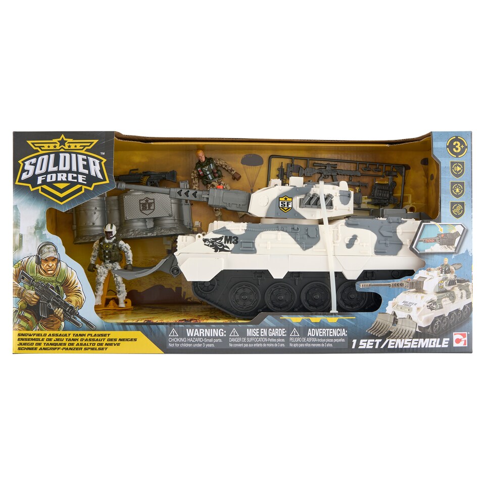 Soldier Force havas terepre álcázott harckocsi