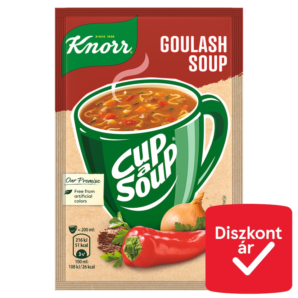 Knorr Cup a Soup instant gulyásleves 16 g