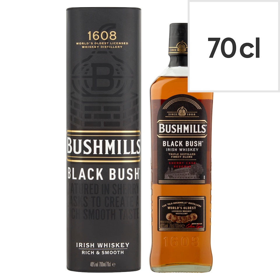 Bushmills Black Bush Irish Whiskey 70cl