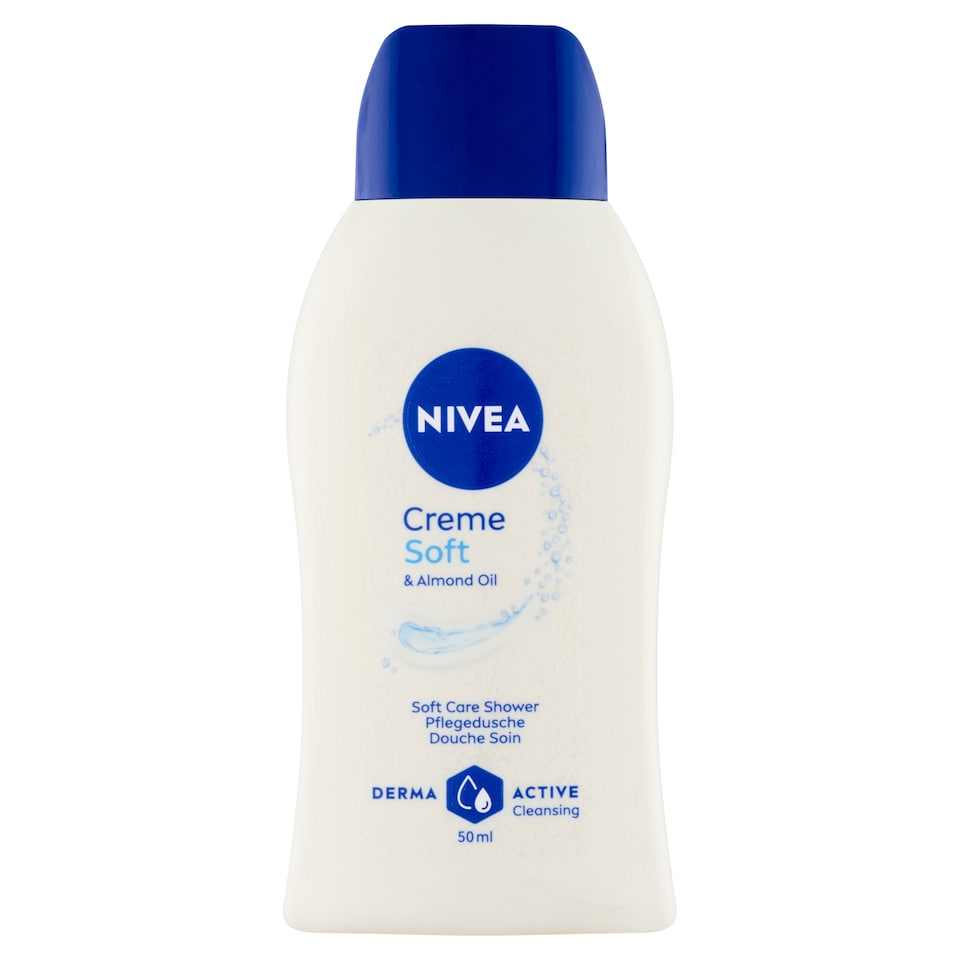 obrázok 1 z Nivea Creme Soft Ošetrujúci sprchovací gél 50 ml