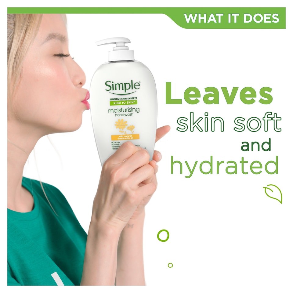 image 1 of Simple Kind To Skin Moisturising Handwash 250Ml
