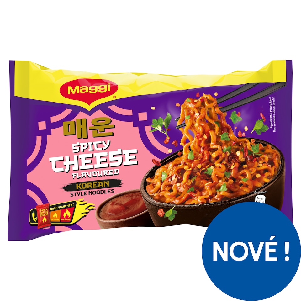 MAGGI Korean Style Noodles with Cheese Flavour 130g