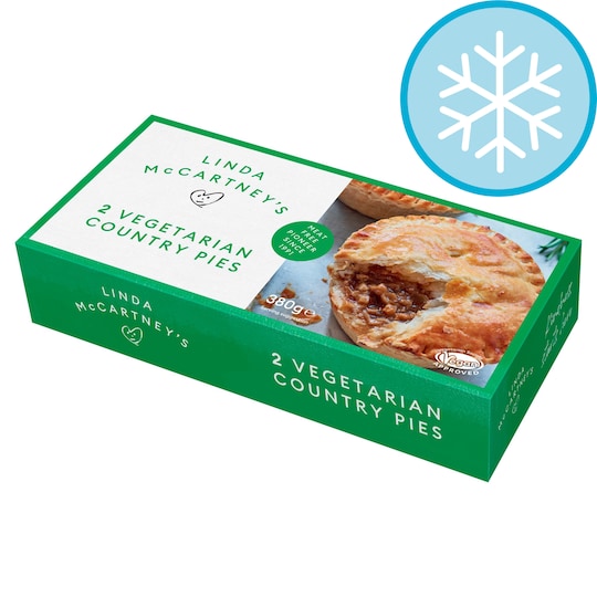 Linda Mccartney 2 Vegetarian Deep Dish Country Pies 380G Tesco Groceries